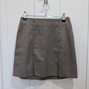 Urban Outfitters Checkered Gingham Mini Skirt | XSmall